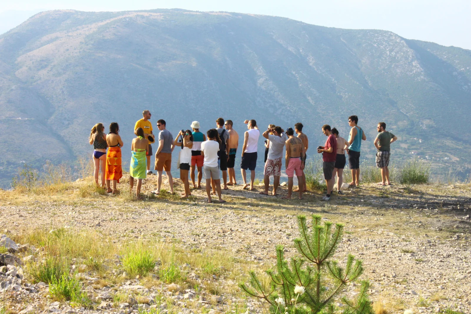 Herzegovina hilltop view near Stolac