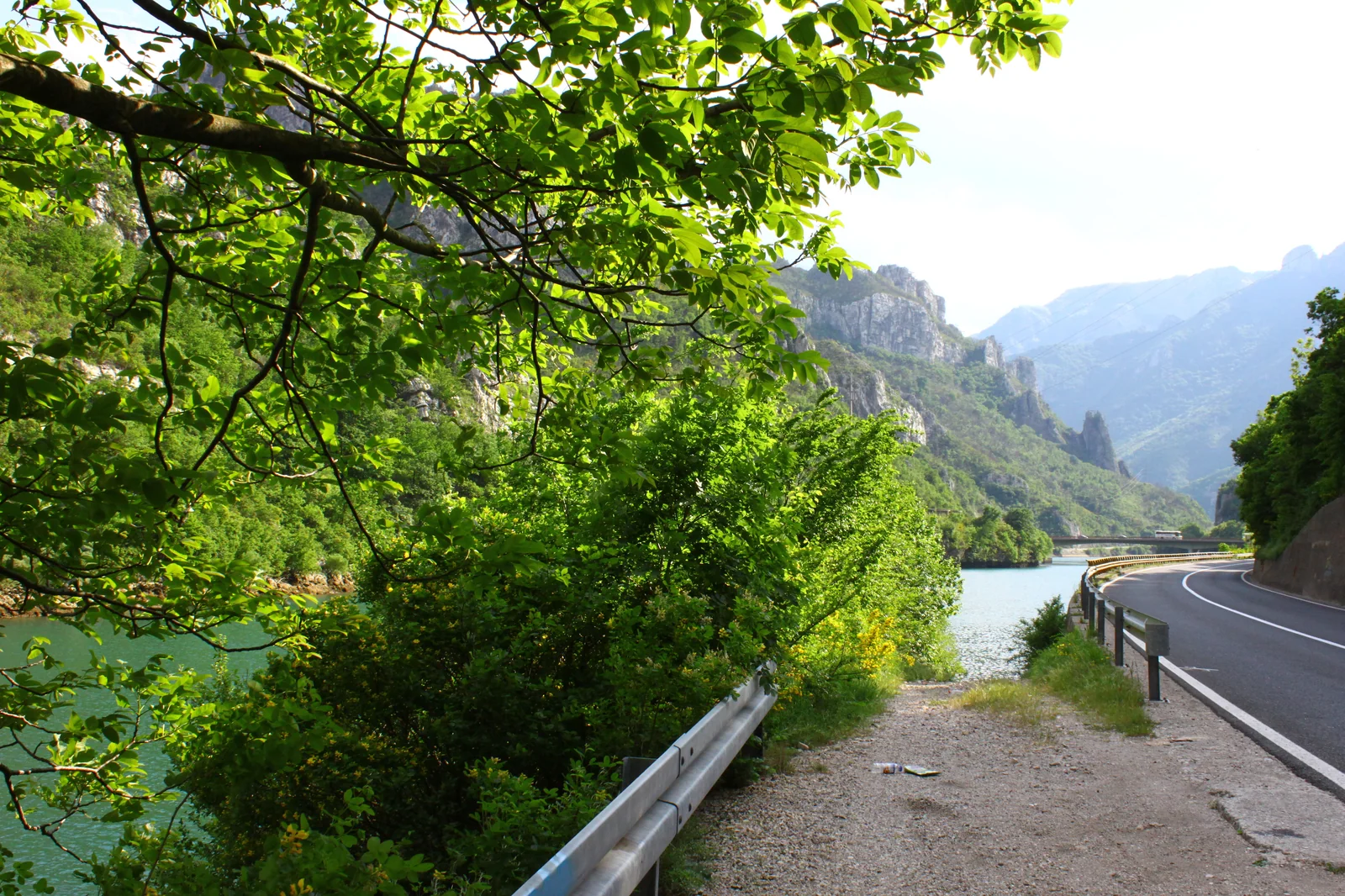 Scenic Sarajevo-Mostar drive through the Neretva canyon