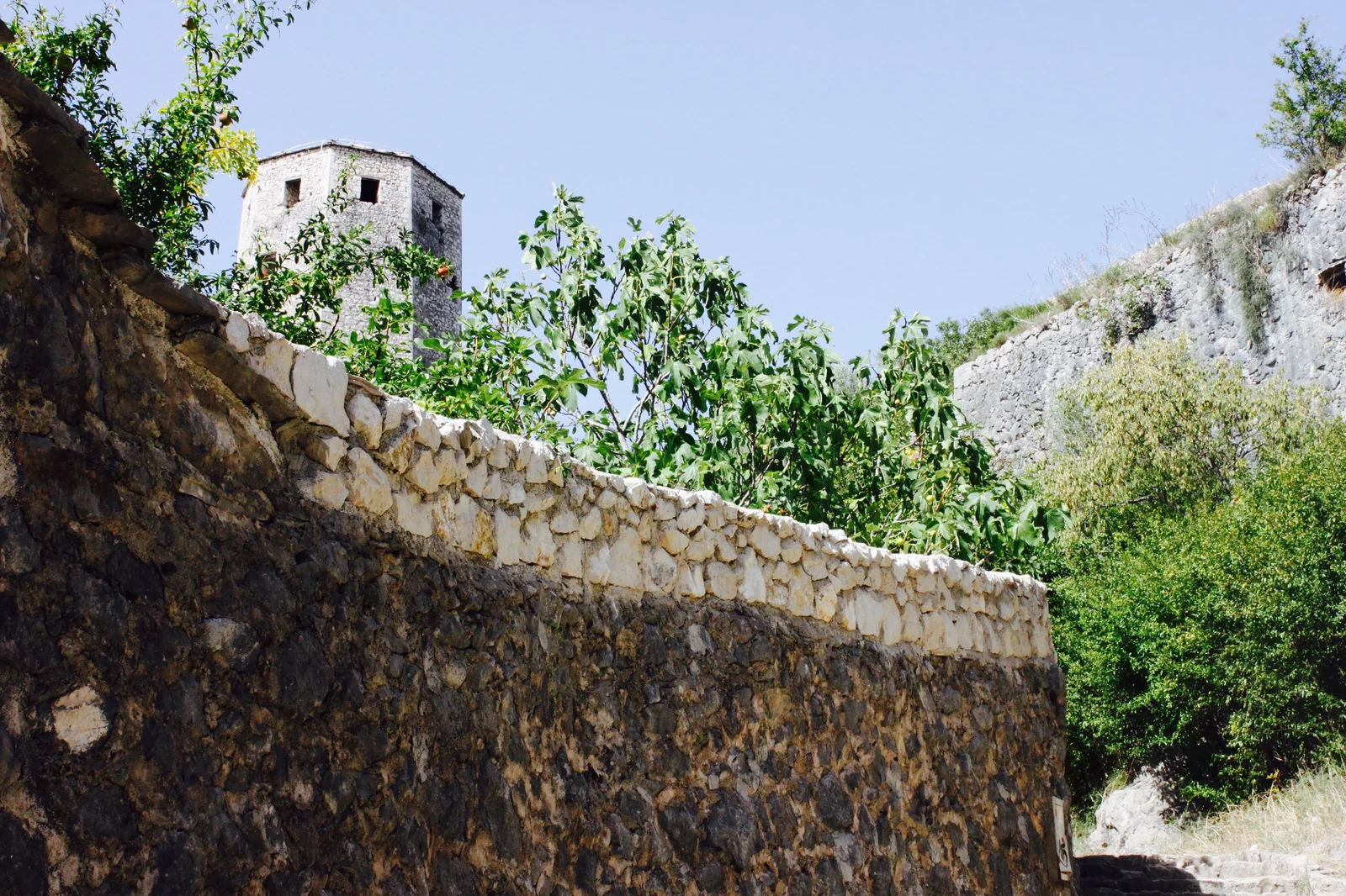 Počitelj Ottoman village — Split-to-Mostar route